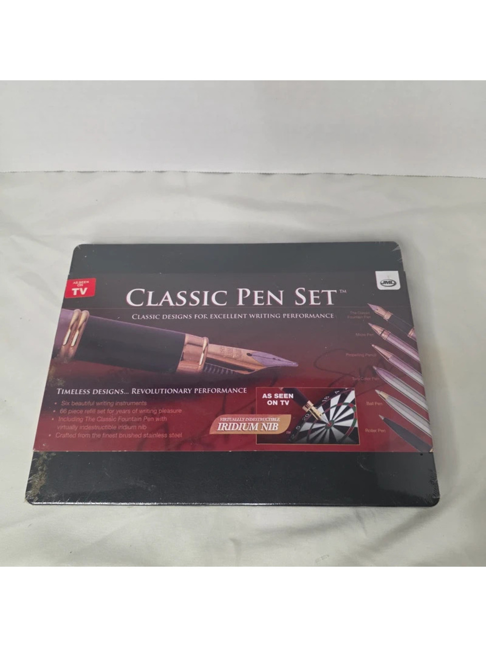 JML Classic Pen Set 6 Writing Instruments + 66 Refills